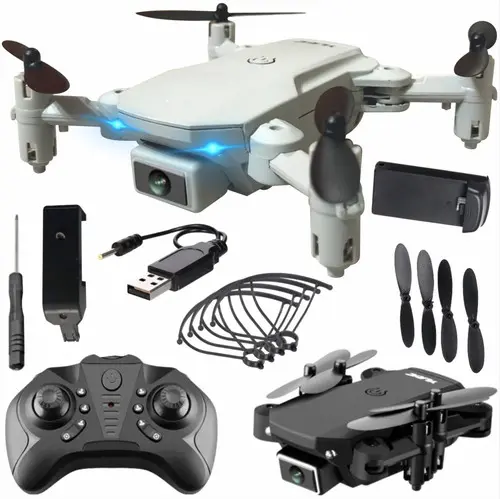 MINI DRONE AEREO CON CAMARA 4K Y CONTROL REMOTO BATERIA RECARGABLE TOY673 